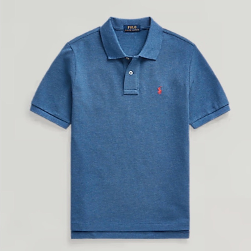 Polo Ralph Lauren Boys Cotton Mesh Polo Shirt Medium (10-12)